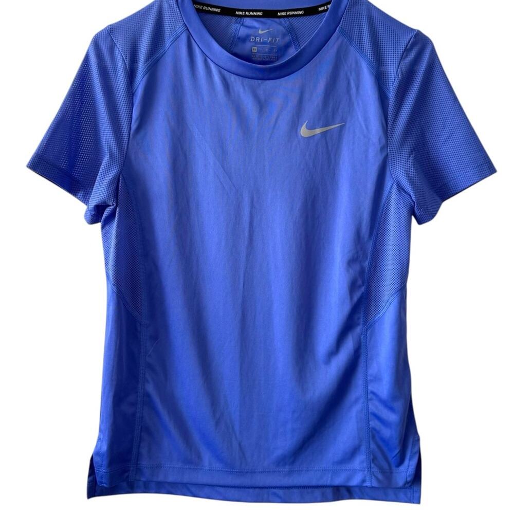 Nike Dri-FIT Running T-Shirt - Purple - XS